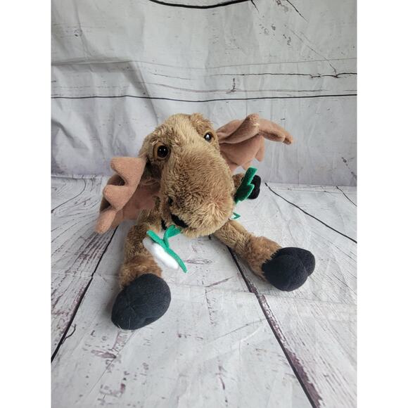 Barefoots Moose's Collectible Phyllis Driscoll Stuffed Animal Jenny Flower 11in - Picture 5 of 10